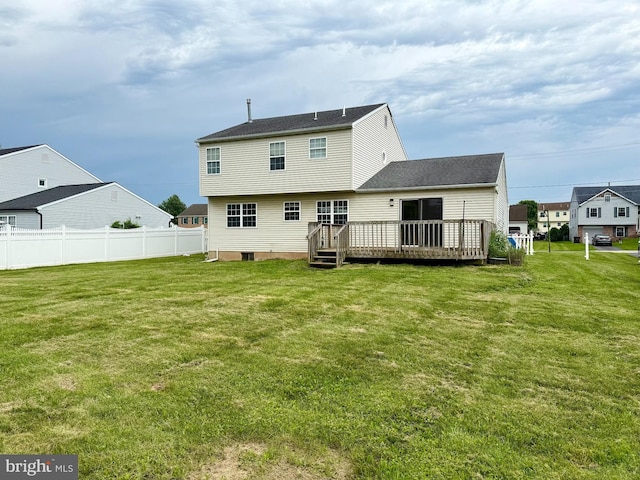 2575 Romig Rd, Gilbertsville, PA 19525 - back of house featuring a deck