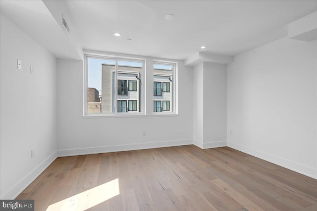 2618 E Hagert St, Philadelphia, PA 19125 - unfurnished room with hardwood / wood-style floors and recessed lighting