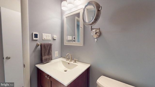 1047 Brookfield Cir, Quakertown, PA 18951 - bathroom with vanity and toilet