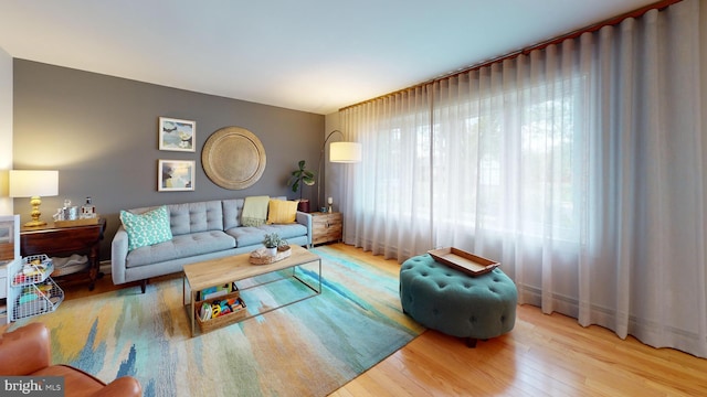 1047 Brookfield Cir, Quakertown, PA 18951 - living room with wood finished floors