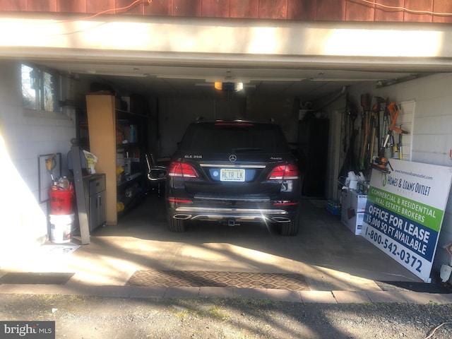 4330 Province Line Rd, Lawrenceville, NJ 08648 - garage featuring a garage door opener