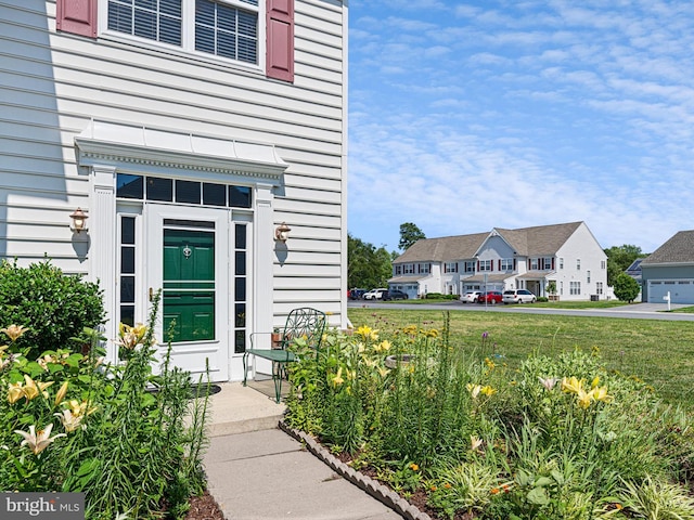 111 Sandridge Ct Unit 6-Jul, Millsboro, DE 19966 - doorway to property featuring a residential view