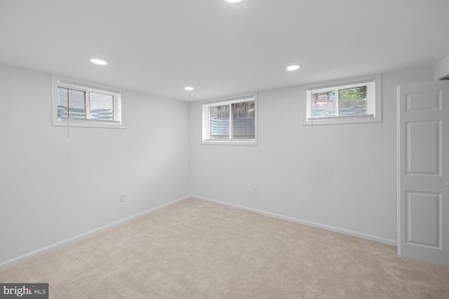 950 E W Hwy, Takoma Park, MD 20912 - basement with carpet and recessed lighting