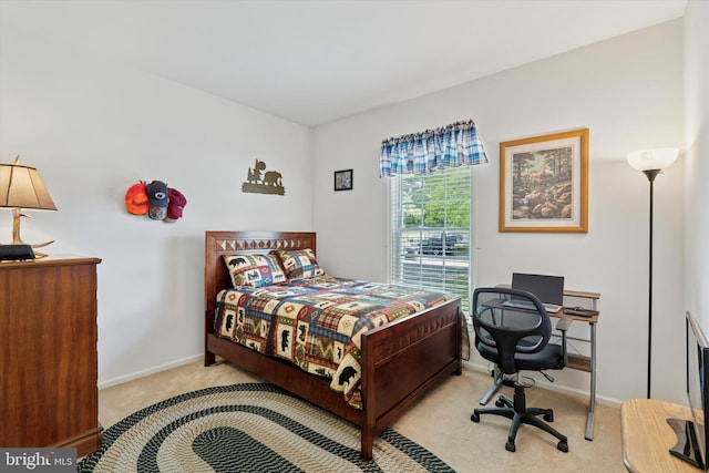 302 Cressent Ct, East Fallowfield Township, PA 19320 - bedroom with carpet floors and baseboards