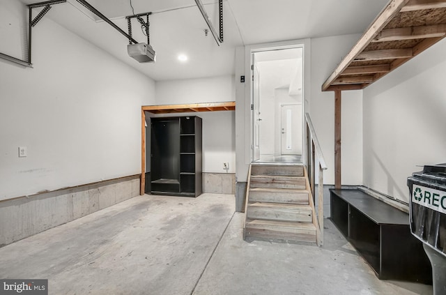 1620 N 5th Ct, Philadelphia, PA 19122 - garage with a garage door opener