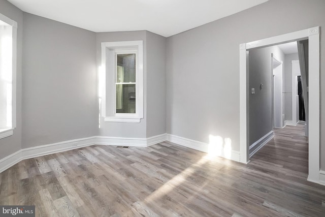 2332 N 25th St, Philadelphia, PA 19132 - empty room featuring wood finished floors