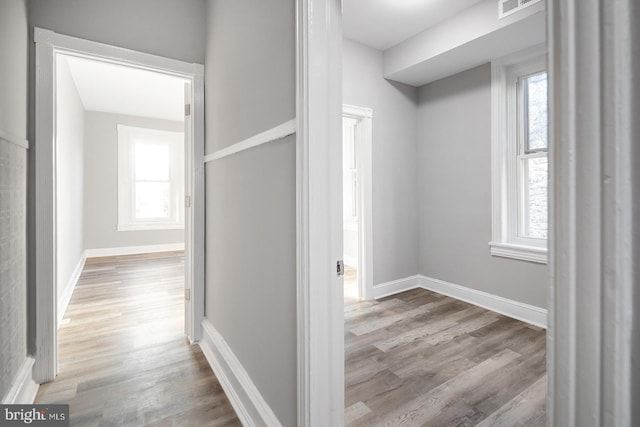 2332 N 25th St, Philadelphia, PA 19132 - hall with wood finished floors and plenty of natural light