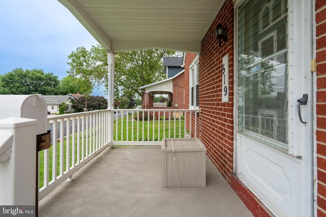 519 Jefferson St, East Greenville, PA 18041 - view of porch