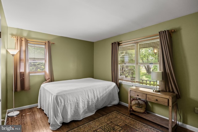 724 Franklinville Rd, Mullica Hill, NJ 08062 - bedroom with baseboards and wood finished floors