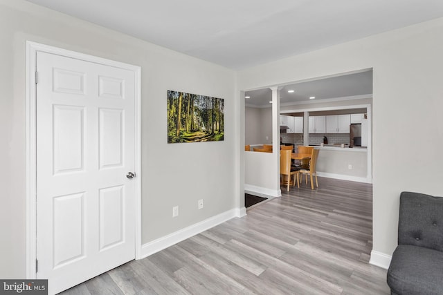 708 Zlotkin Cir, Freehold, NJ 07728 - living area with recessed lighting and light wood-type flooring