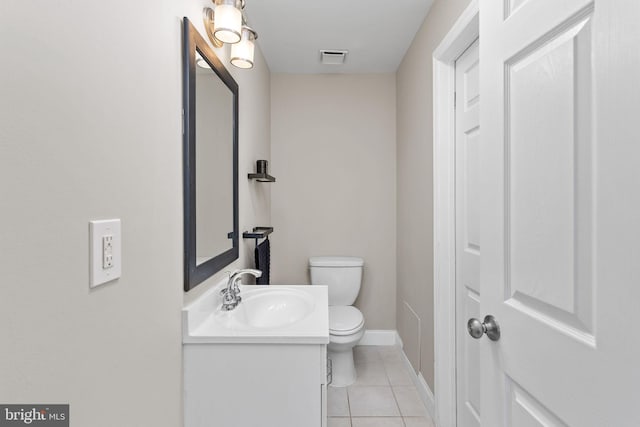708 Zlotkin Cir, Freehold, NJ 07728 - bathroom with vanity and tile patterned flooring