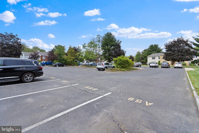 708 Zlotkin Cir, Freehold, NJ 07728 - uncovered parking lot with a residential view