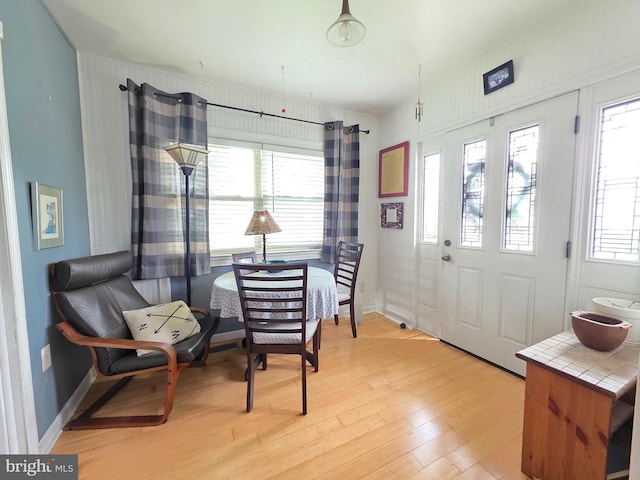 53 Valley Rd, Mount Ephraim, NJ 08059 - entrance foyer featuring light wood finished floors and baseboards