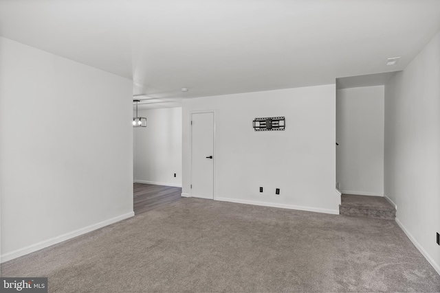 2193 Harbour Dr, Palmyra, NJ 08065 - carpeted spare room featuring baseboards