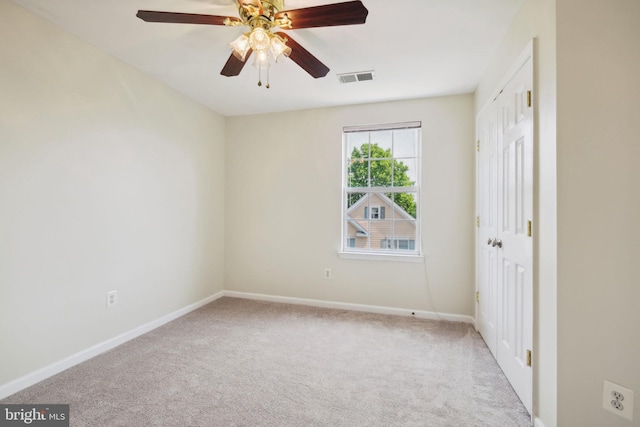 622 Main St Unit 622B, Gaithersburg, MD 20878 - unfurnished room with carpet floors and ceiling fan