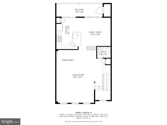 622 Main St Unit 622B, Gaithersburg, MD 20878 - view of room layout