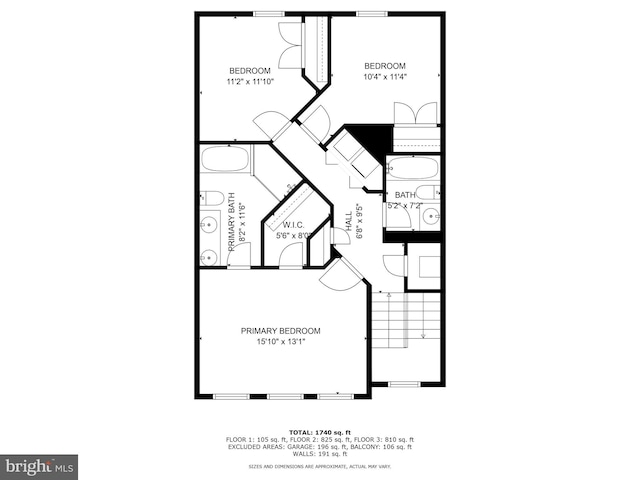 622 Main St Unit 622B, Gaithersburg, MD 20878 - view of property floor plan