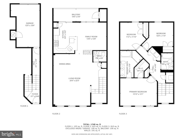 622 Main St Unit 622B, Gaithersburg, MD 20878 - view of property floor plan