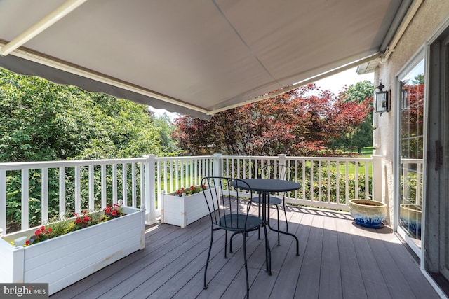 760 Audubon Dr, North Wales, PA 19454 - view of wooden deck