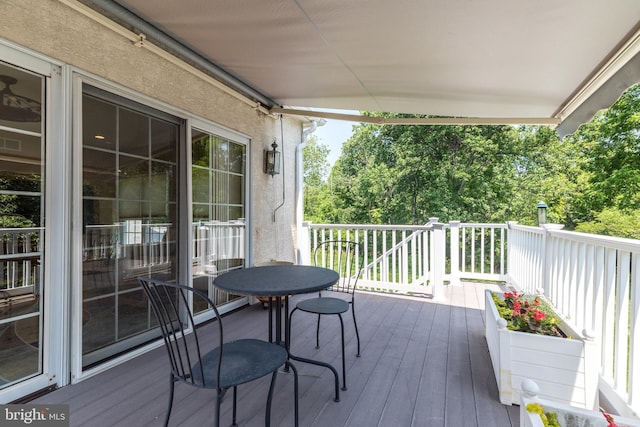 760 Audubon Dr, North Wales, PA 19454 - view of deck