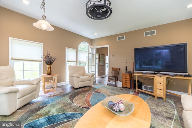 760 Audubon Dr, North Wales, PA 19454 - living room with recessed lighting