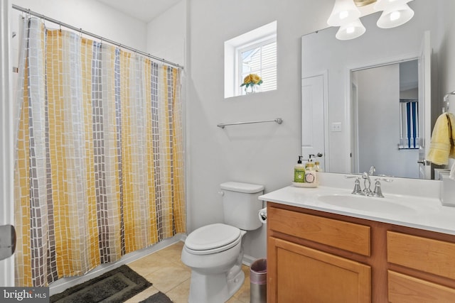 29 Carrington Way, Marlton, NJ 08053 - bathroom featuring vanity, tile patterned flooring, and a shower with shower curtain