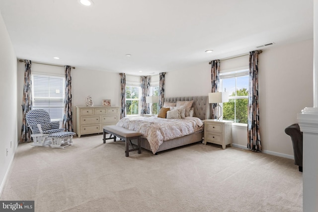 29 Carrington Way, Marlton, NJ 08053 - carpeted bedroom featuring multiple windows and recessed lighting