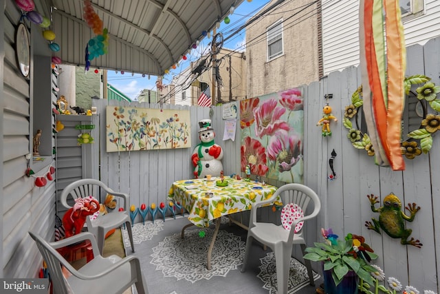 2444 S Percy St, Philadelphia, PA 19148 - view of patio