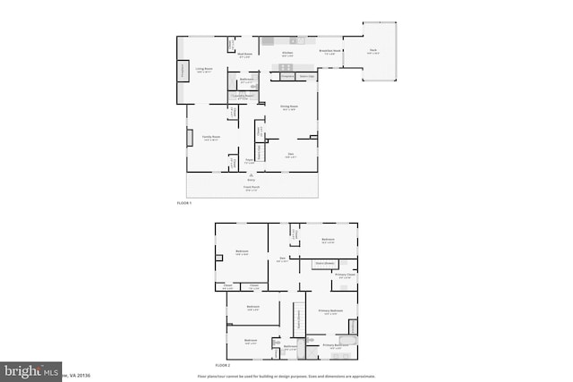 12353 Barbee Rd, Bristow, VA 20136 - view of home floor plan