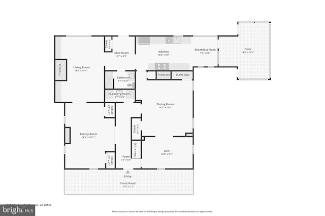 12353 Barbee Rd, Bristow, VA 20136 - view of room layout