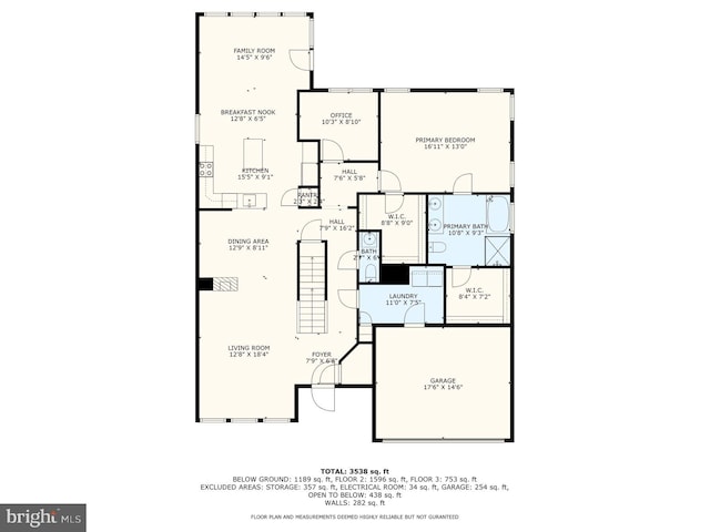 10112 Collington Campus Dr Unit 7, Bowie, MD 20721 - view of home floor plan