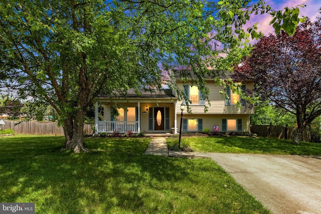 800 Eastridge Rd, Abingdon, MD 21009 - tri-level home with a porch