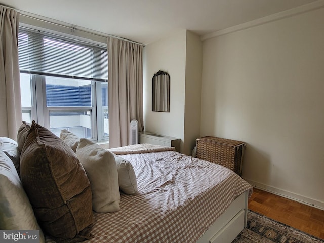 224 W Rittenhouse Sq Unit 3118, Philadelphia, PA 19103 - bedroom with baseboards