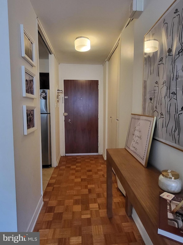 224 W Rittenhouse Sq Unit 3118, Philadelphia, PA 19103 - doorway with baseboards
