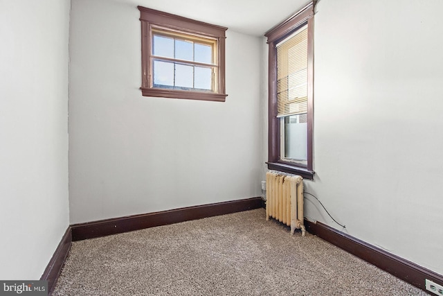 2904 N Taney St, Philadelphia, PA 19132 - spare room with radiator and carpet