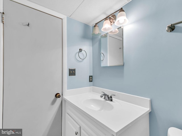 107 Convention Center Dr Unit 1410D, Ocean City, MD 21842 - bathroom featuring vanity and toilet