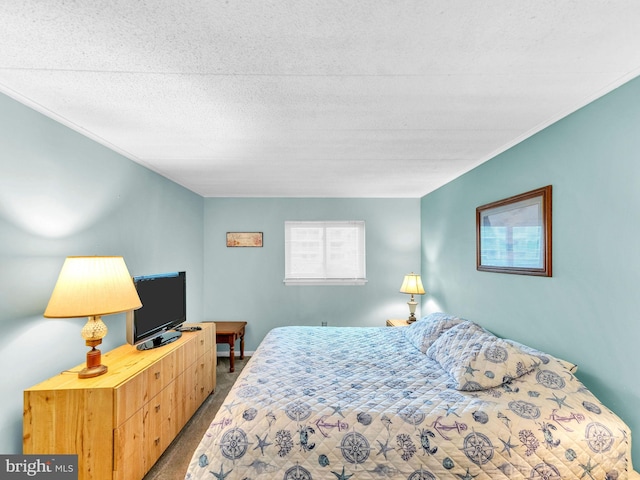 107 Convention Center Dr Unit 1410D, Ocean City, MD 21842 - carpeted bedroom featuring a textured ceiling