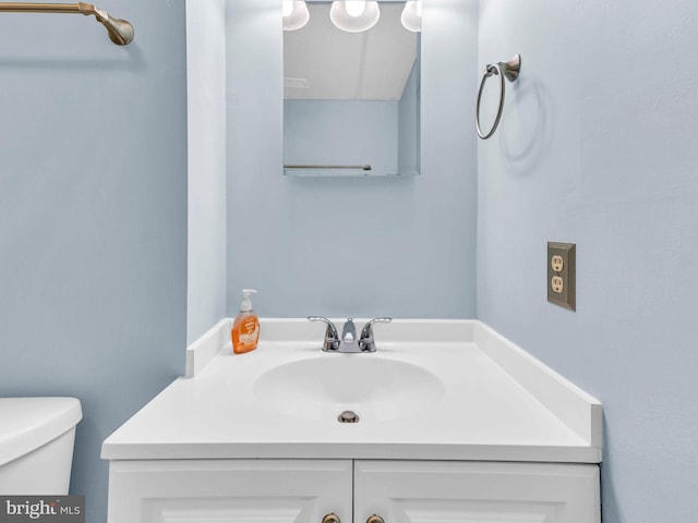 107 Convention Center Dr Unit 1410D, Ocean City, MD 21842 - bathroom featuring vanity and toilet
