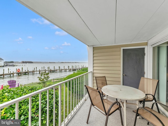 107 Convention Center Dr Unit 1410D, Ocean City, MD 21842 - balcony featuring a water view