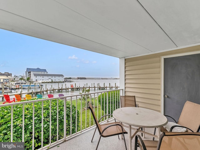 107 Convention Center Dr Unit 1410D, Ocean City, MD 21842 - balcony featuring a water view