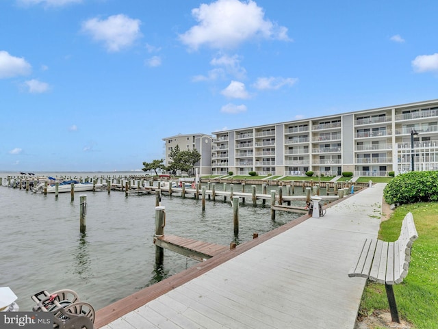 107 Convention Center Dr Unit 1410D, Ocean City, MD 21842 - dock area with a water view