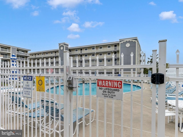 107 Convention Center Dr Unit 1410D, Ocean City, MD 21842 - view of property featuring a community pool