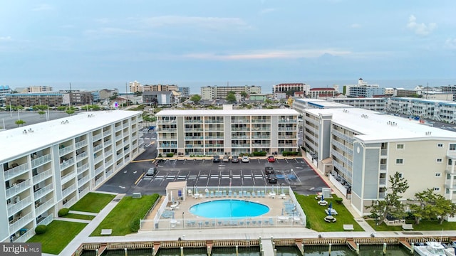 107 Convention Center Dr Unit 1410D, Ocean City, MD 21842 - view of urban area featuring a pool