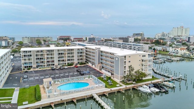 107 Convention Center Dr Unit 1410D, Ocean City, MD 21842 - view of urban area featuring a nearby body of water