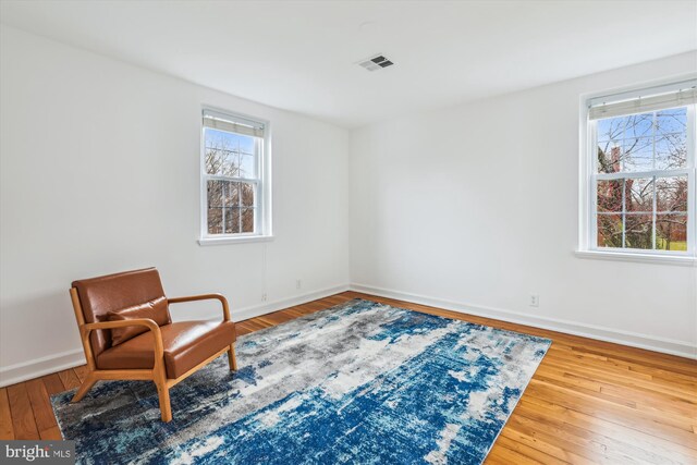 2806 S Abingdon St Unit A, Arlington, VA 22206 - unfurnished room with hardwood / wood-style flooring and baseboards