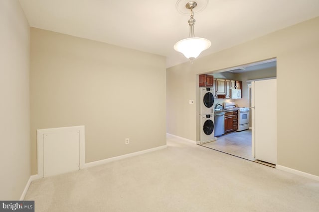 53 Skyhill Rd Unit 204, Alexandria, VA 22314 - spare room with light carpet and baseboards