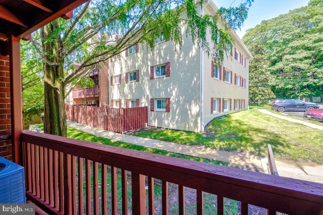 53 Skyhill Rd Unit 204, Alexandria, VA 22314 - view of wooden terrace