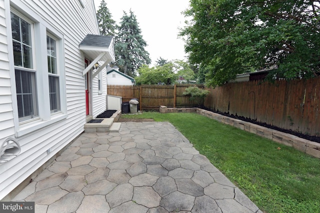 301 E Hanover St, Hanover, PA 17331 - fenced backyard with a patio