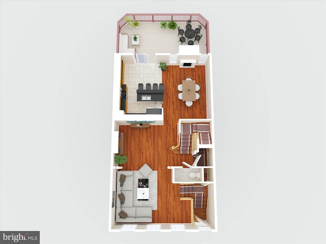 13595 Cedar Run Ln, Herndon, VA 20171 - view of property floor plan