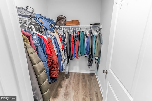 123 Hank Aaron Rd, Berkeley Springs, WV 25411 - walk in closet with wood finished floors